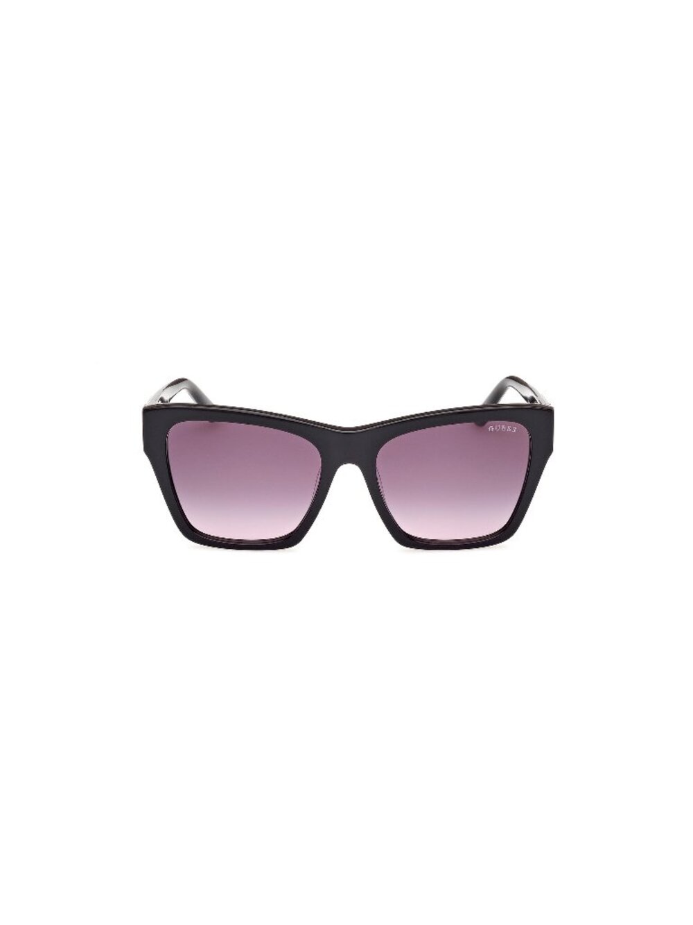 New Guess Women's Sunglasses Black Square Grey Lens Injected Frame GU00113 01B